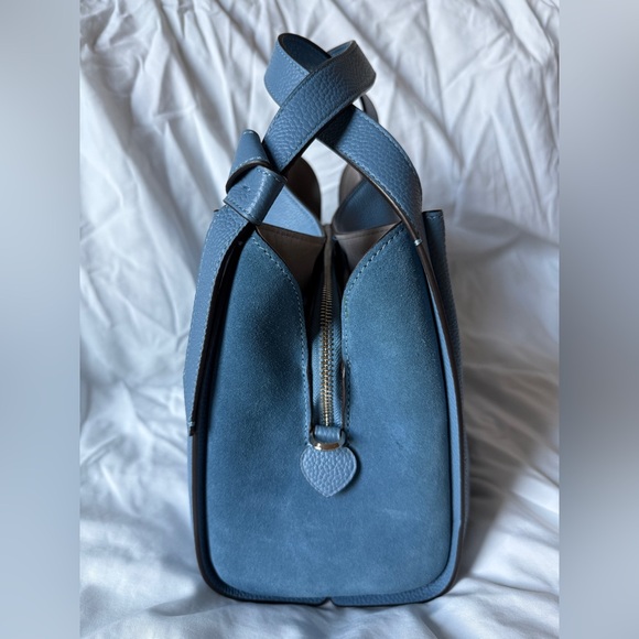 Kate Spade Knott Medium Crossbody Tote Manta Blue - Picture 2 of 9